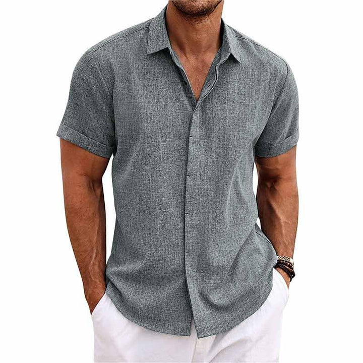 Versatile Men's Lucas premium long sleeve shirt. A classic button-down for modern mens fashion. Timeless & stylish.