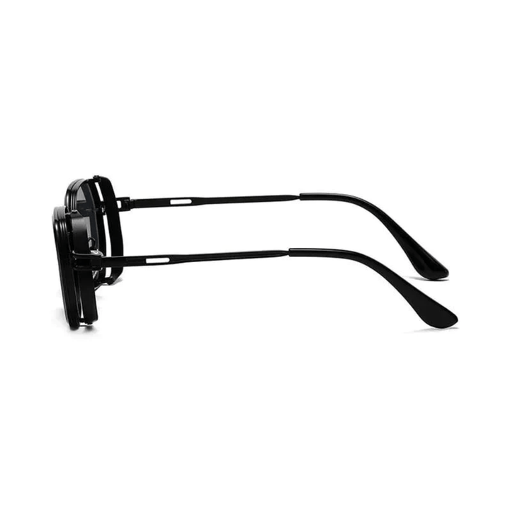 UrbanValence UV400 protective eyewear for men, featuring a classic steel frame for timeless summer style.