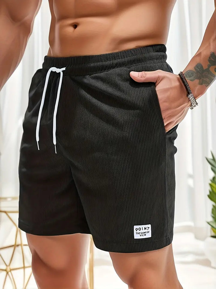 Men's quick-dry board shorts, adjustable waistband, perfect for watersports.