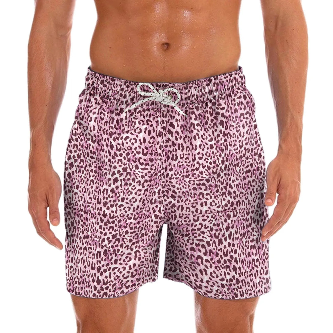 Milo men's printed swim shorts, quick-drying fabric ideal for summer fashion.