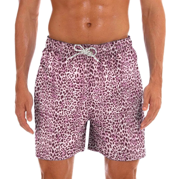 Milo men's printed swim shorts, quick-drying fabric ideal for summer fashion.