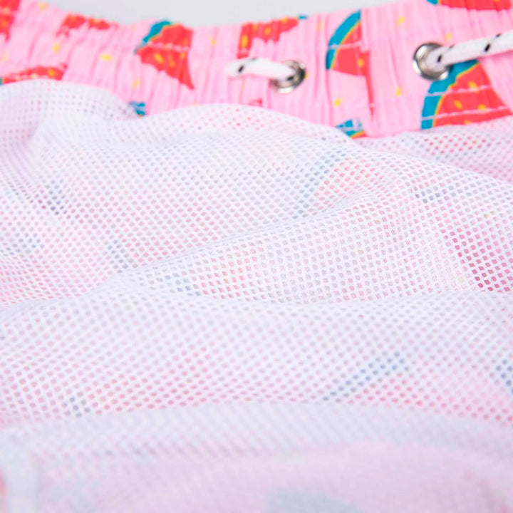 Stylish men's printed swim shorts, quick-drying and comfortable for all aquatic activities.