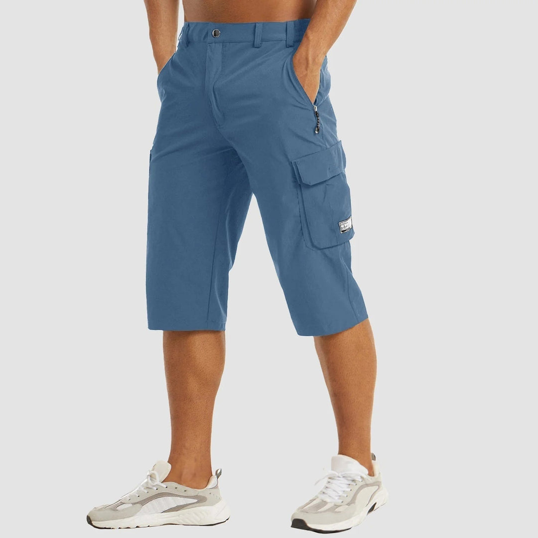 Men's Rowan quick-dry cargo shorts, offering comfort and practicality for all outdoor and travel needs.