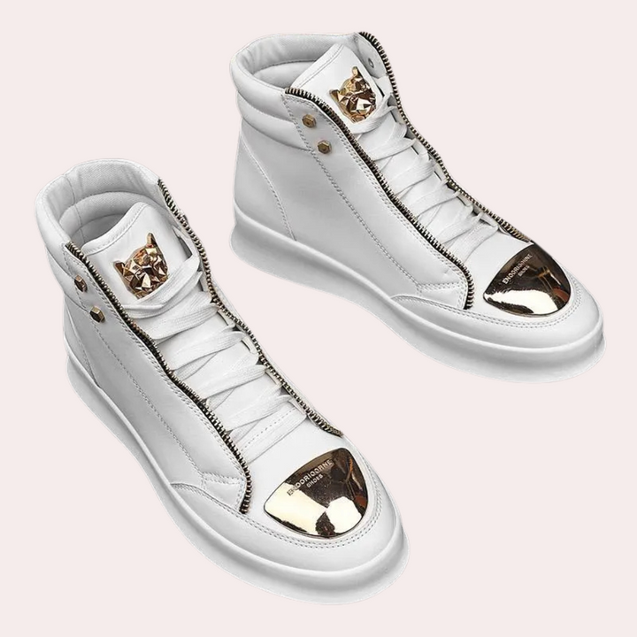 Men's Rafael high-top athletic sneakers for modern street style, ensuring comfort & urban fashion appeal.
