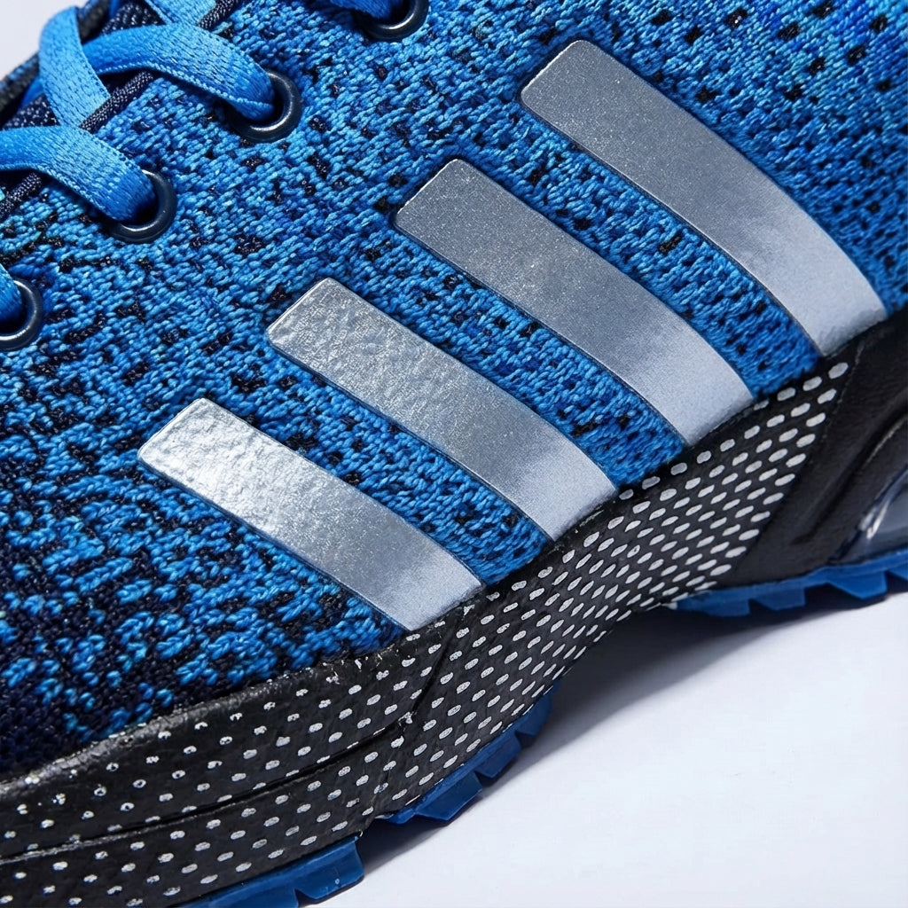 Pair of Rudy men's athletic sneakers, slip-resistant sole, perfect for running training