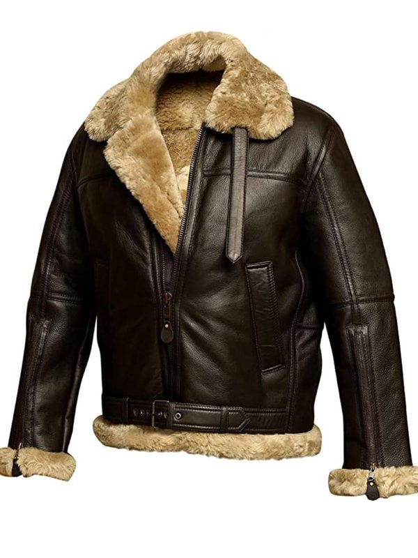Classic fit men's bomber jacket, Dylan rugged style. Durable leather outerwear, warm and versatile for men's fashion.