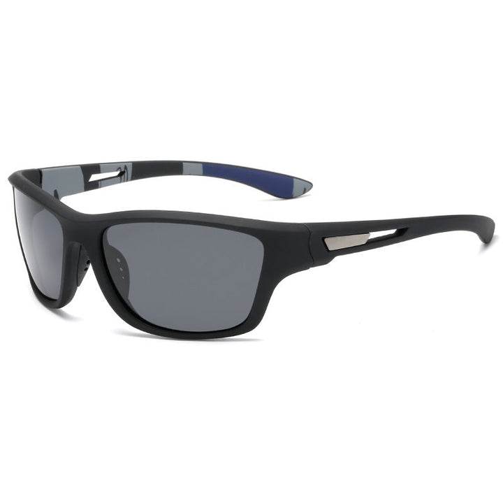 Men's polarized driving sunglasses, UV400 protection, ideal for road visibility.
