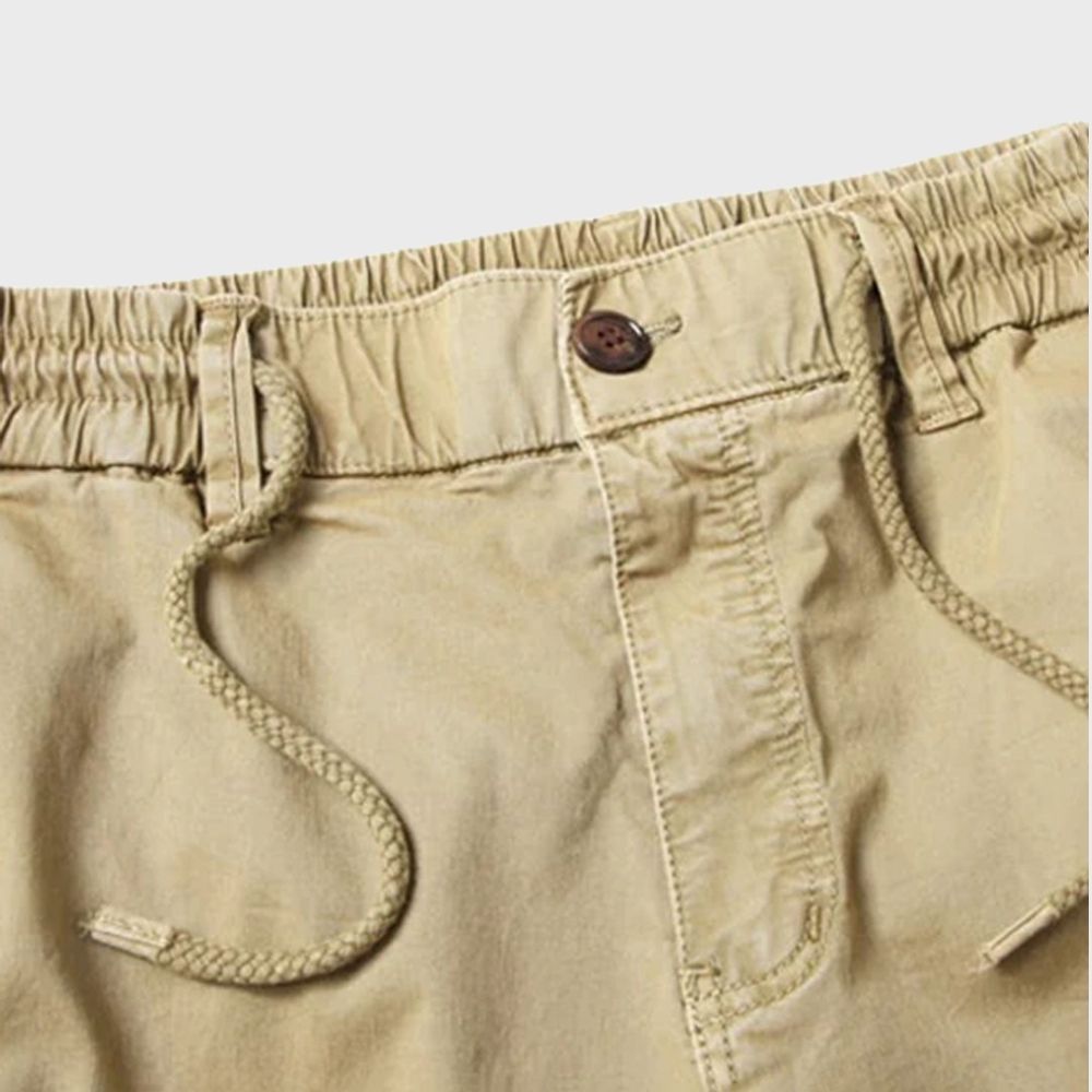 Comfortable men's cargo joggers, ideal for everyday casual wear & active lifestyles.