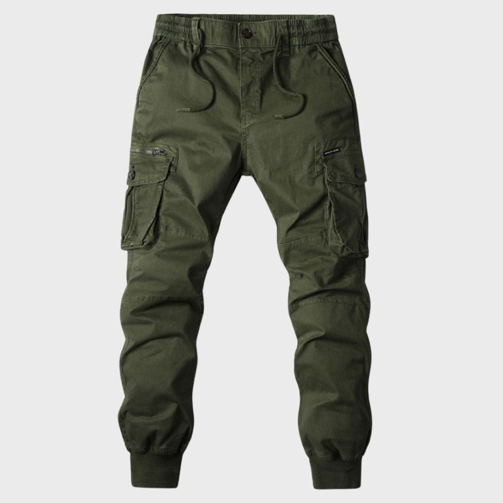 Utility cargo joggers for men, practical yet stylish for casual outings & daily wear.