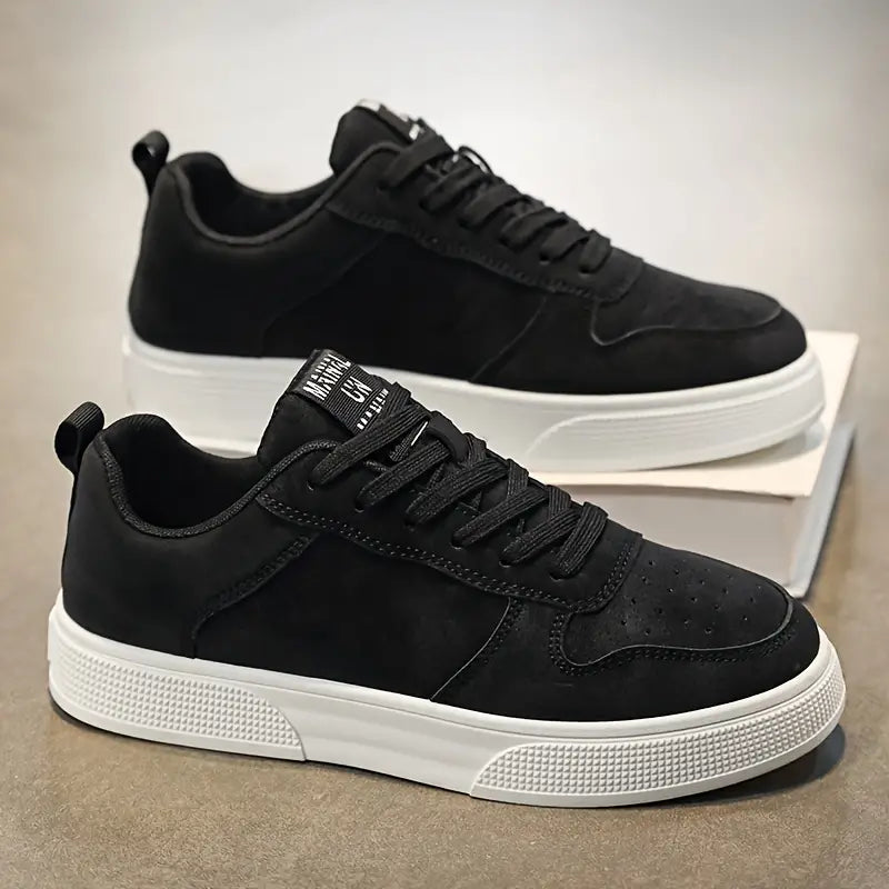 Men's comfortable suede hiking shoes, designed for long walks, all-day wear, & outdoor adventures.