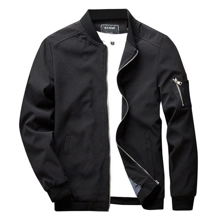 Lightweight men's summer jacket, versatile outerwear for spring and warm weather fashion.