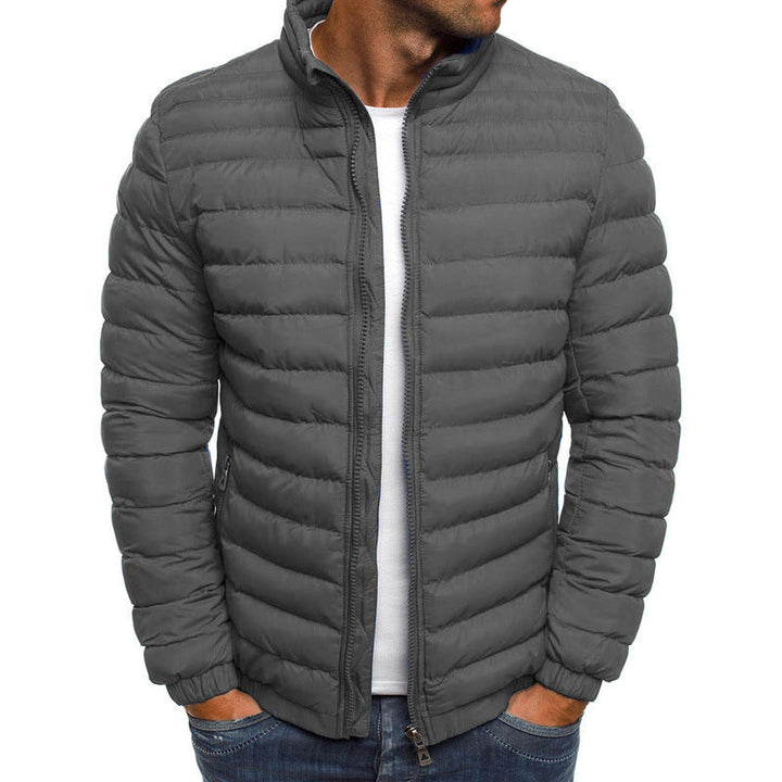 Stylish men's fashion lightweight winter jacket, great outerwear for mild to cold temperatures. Perfect for modern men.