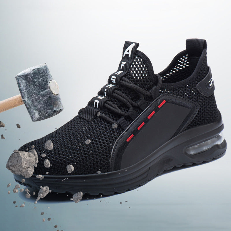 Men's ultralight steel toe safety work shoes. Comfortable, durable & protective footwear.