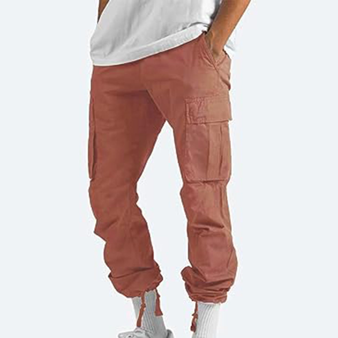 Graham men's casual comfort cargo trousers, ideal for versatile styling.