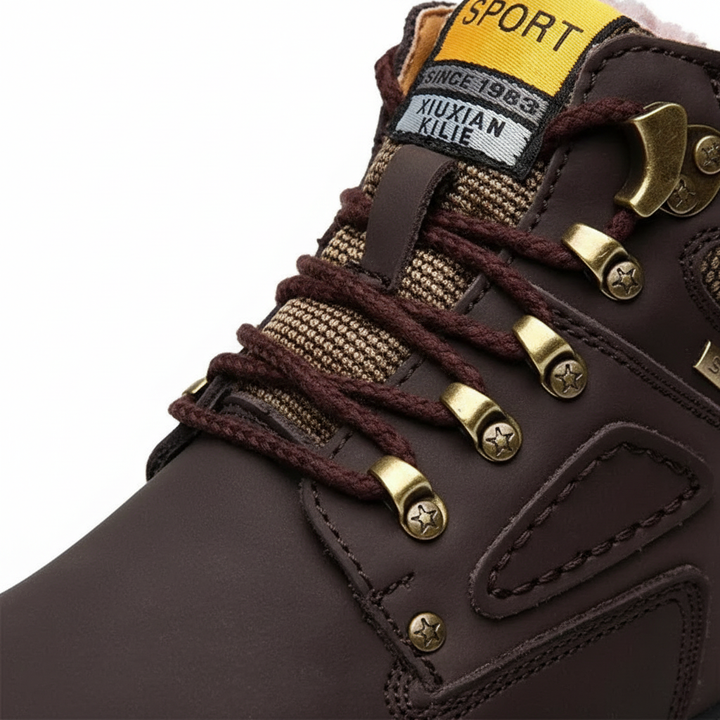 Vincent men's winter boots, waterproof with a cozy lining, ideal for snowy outdoor adventures
