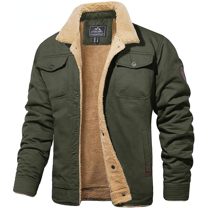 Warm & stylish men's vintage Victor bomber jacket. Classic winter coat for everyday men's fashion.