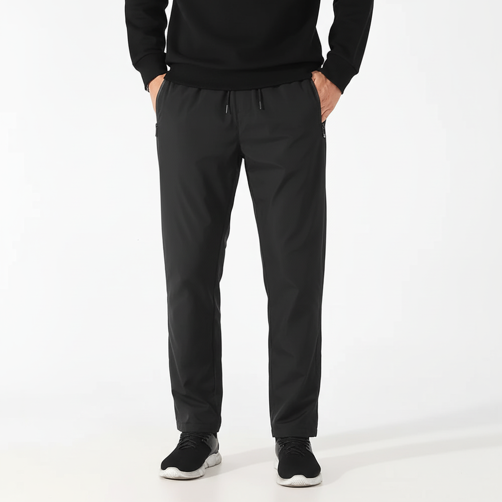 Michael men's windproof jogging pants, down insulated for ultimate warmth & comfort