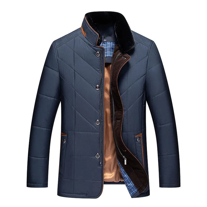 Fashionable men's puffer outerwear, Constantin, for ultimate winter comfort