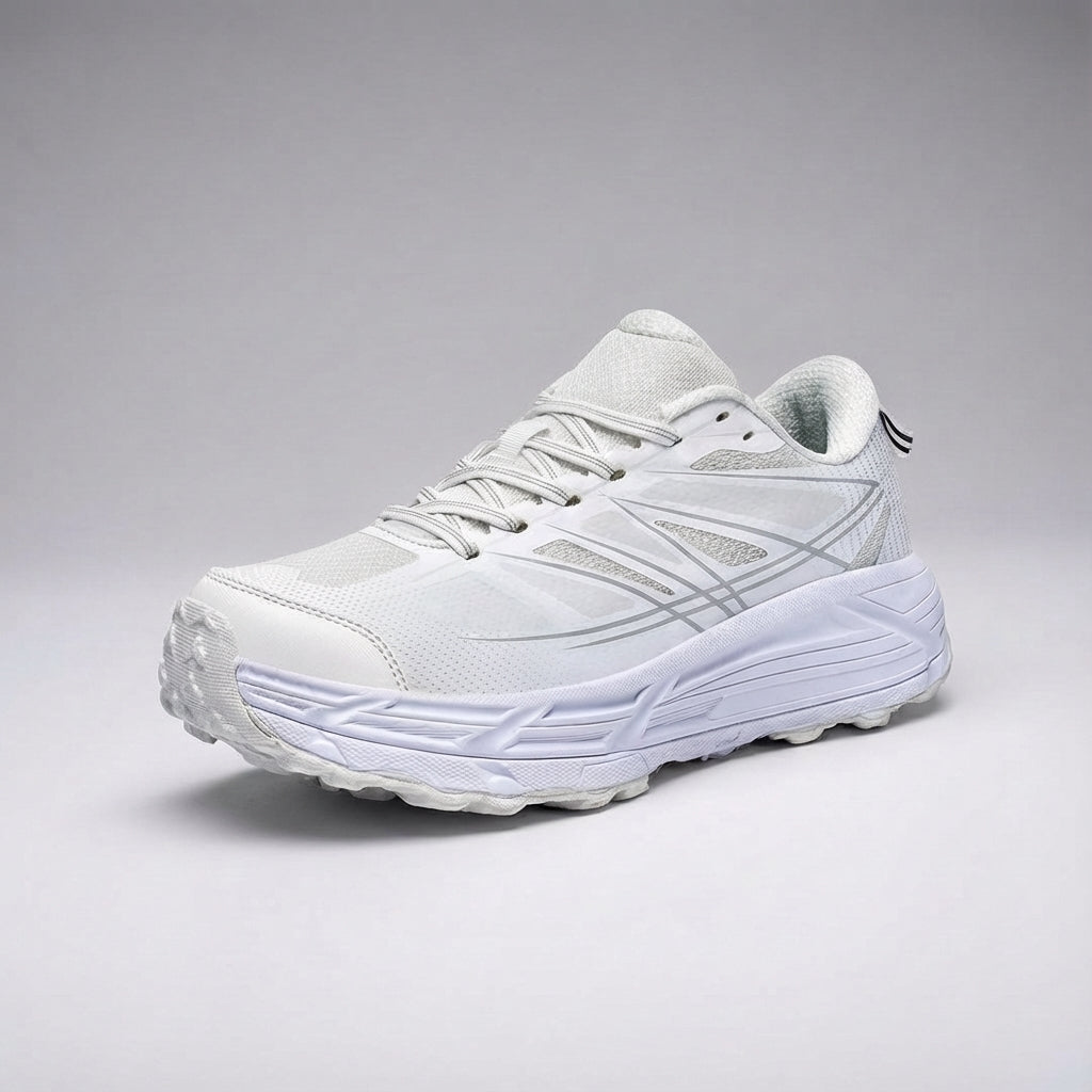 Side view of men's William training shoe, highlighting cushioning and durable design