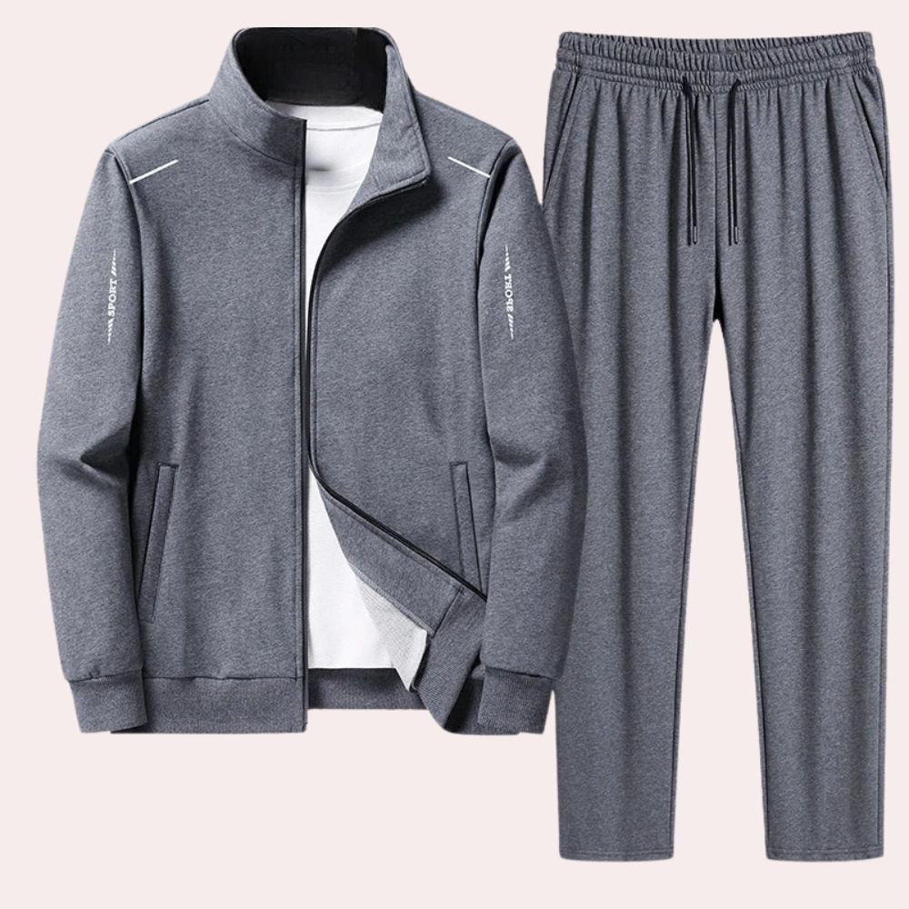 Men's Zenith tracksuit for everyday style & comfort. Perfect for lounging, jogging, or casual wear.