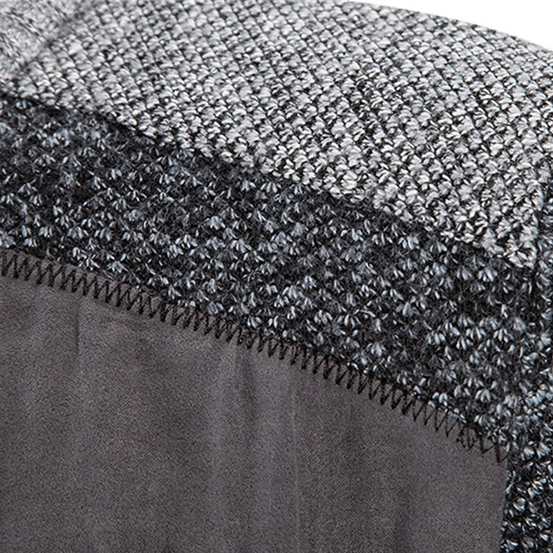 Men's wool blend zip vest & jumper set, providing ultimate cozy comfort & modern style.