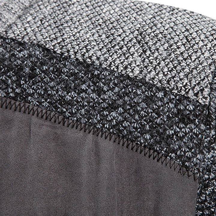 Men's wool blend zip vest & jumper set, providing ultimate cozy comfort & modern style.