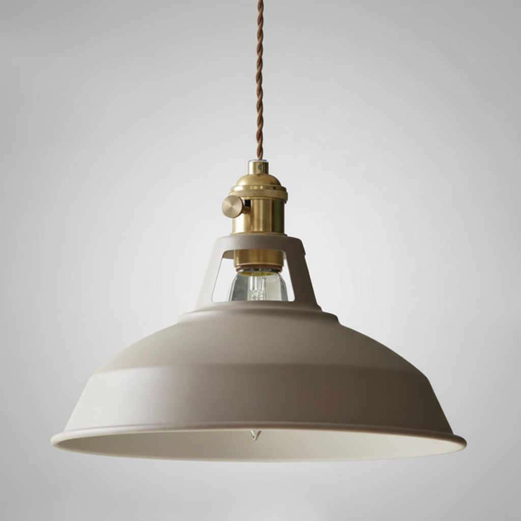 Adjustable IronLume dining lamp, retro style metal pendant, perfect for contemporary homes