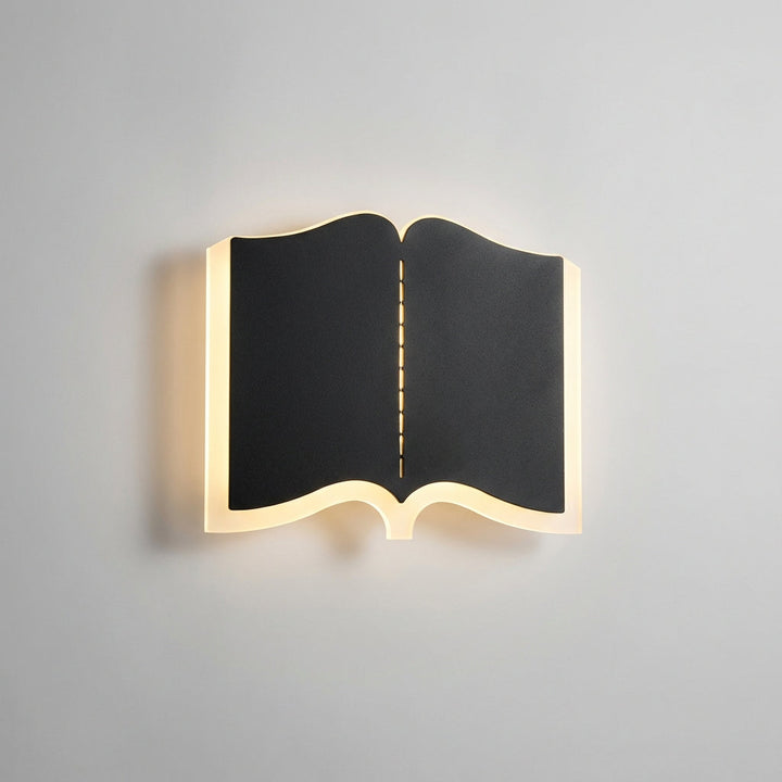 Book Shaped Wall Sconce - BookLume, LED accent lighting for home decor