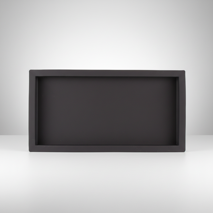 Modern grey silicone organizer tray, a stylish and functional home decor accessory.