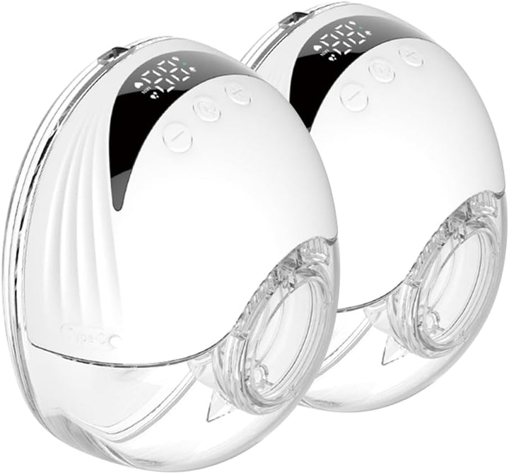 Mirava wearable electric breast pump with LED display for discreet, hands-free nursing on-the-go