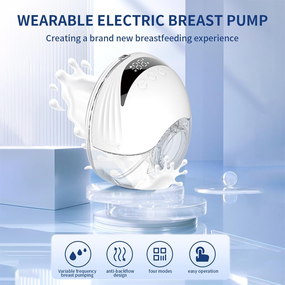 Mother relaxing while Mirava hands-free pump works, demonstrating effortless nursing essential