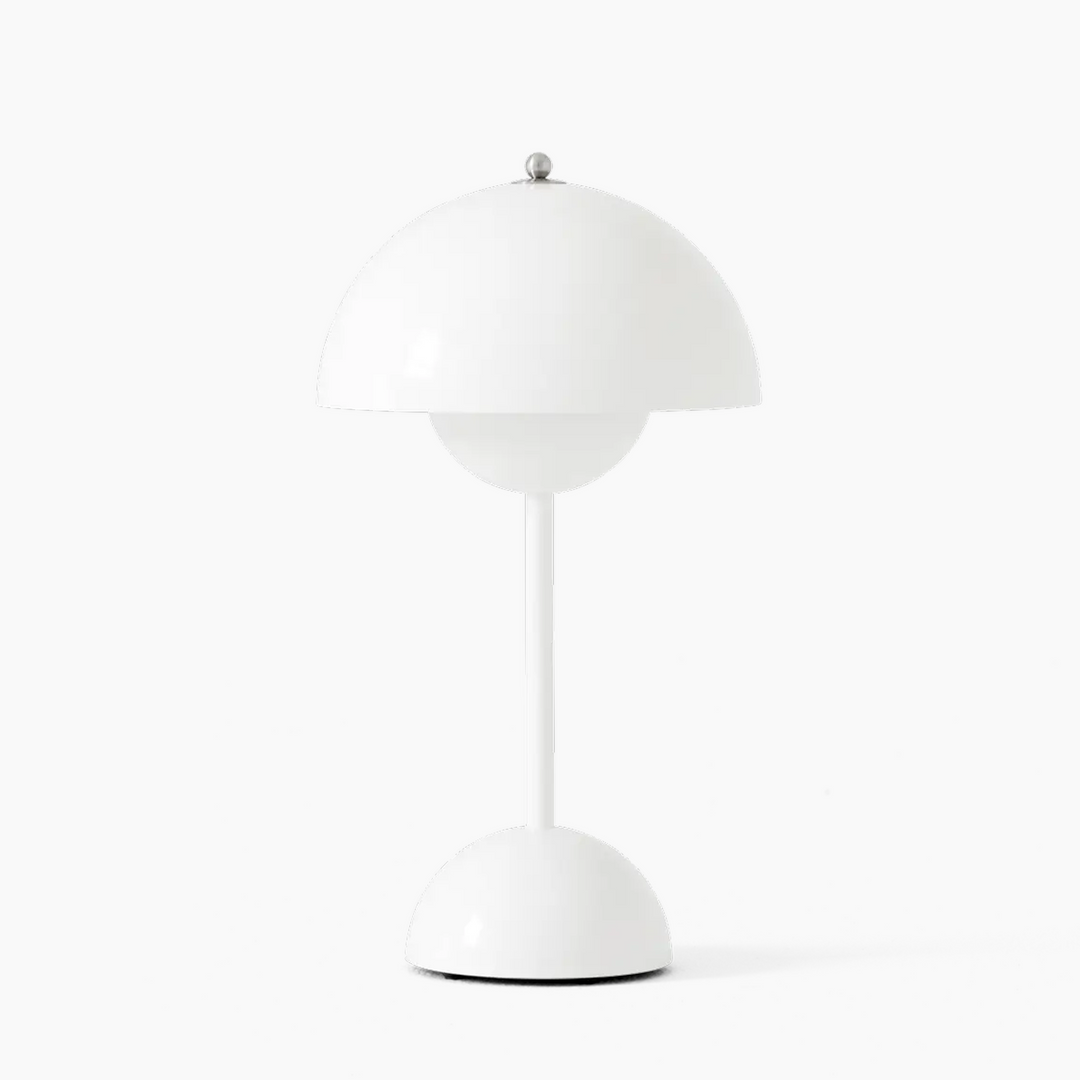 Versatile dimmable LED table lamp. Wireless, rechargeable, perfect for modern home decor & office lighting.
