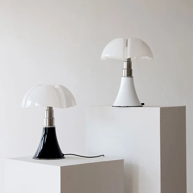 Sleek modern floral LED table lamp, offering soft dimmable light for a cozy home atmosphere.