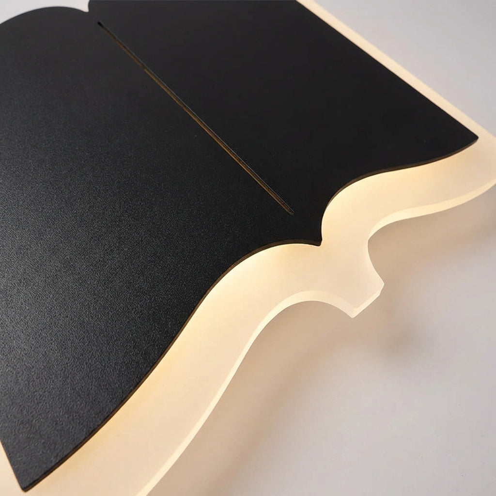 Minimalist BookLume wall sconce, ideal for modern indoor lighting and decorative light