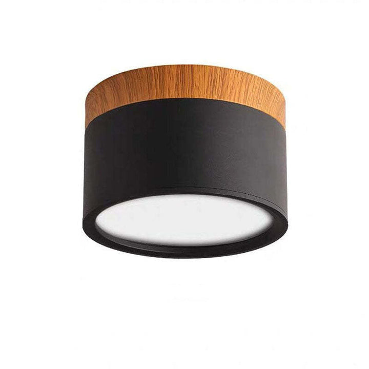 Nordic inspired Morandi style LED ceiling lamp, LumiModo, for serene interior design.