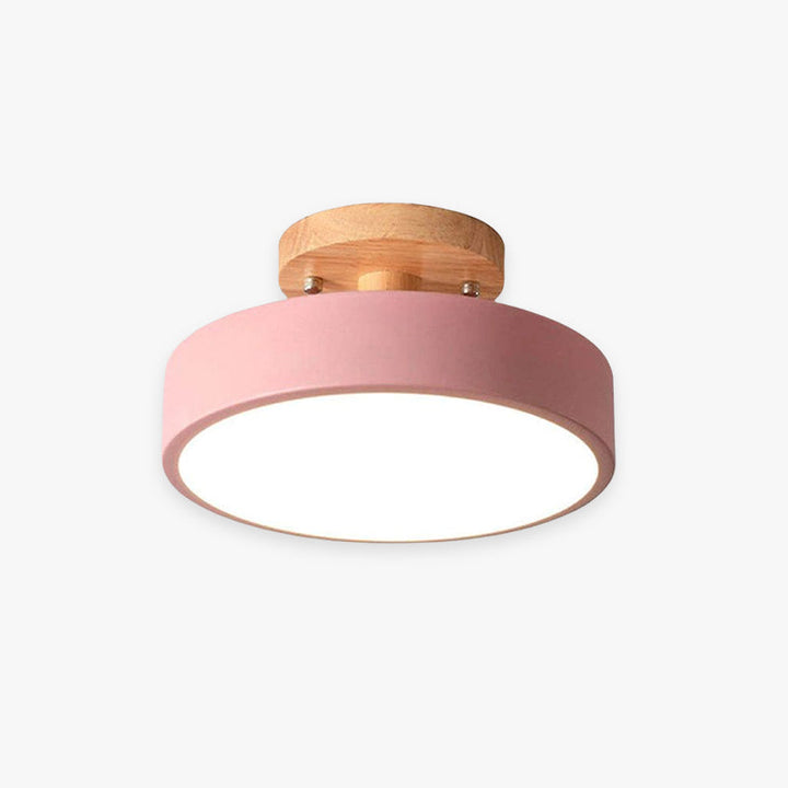 Sleek LunaLux modern LED ceiling light, energy efficient for living room.
