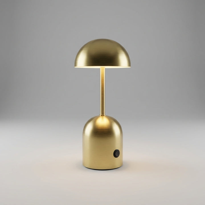 Contemporary Nordic desk lamp featuring dimmable LED, ideal for home decor and task lighting on a desk