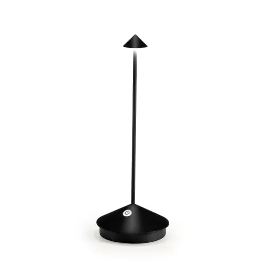 Portable LED lighting solution, rechargeable and dimmable with simple touch interface