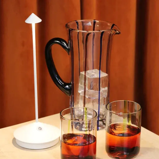 Elegant dimmable LED table lamp with intuitive touch controls for modern spaces