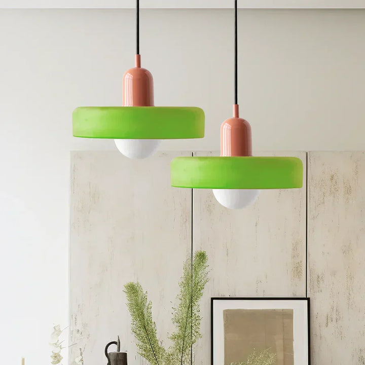 Stylish Scandinavian ceiling lamp, clear glass, enhances modern home lighting.
