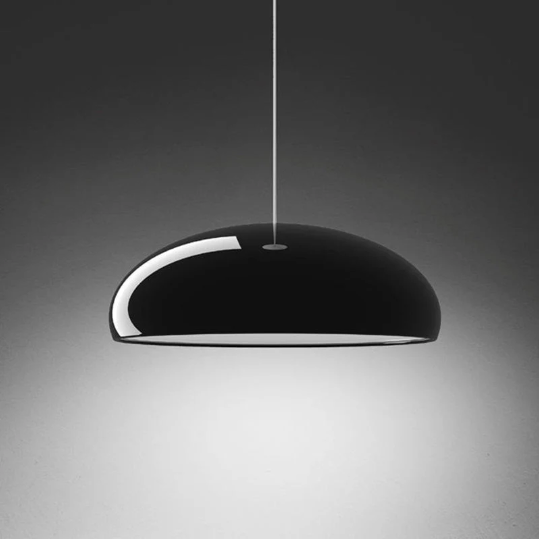 Serena round LED pendant lamp, offering modern and energy-efficient home illumination.