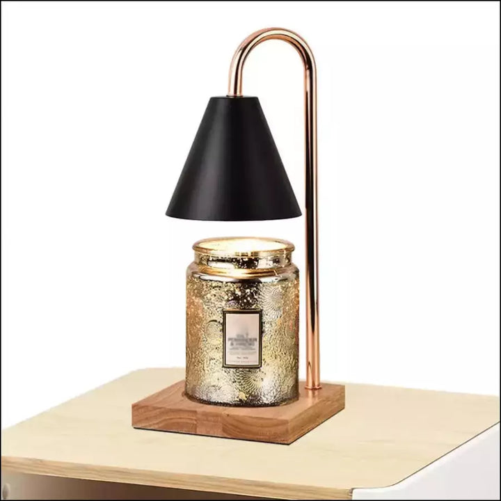Contemporary Sophia electric candle warmer lamp, offering a dimmable light and timer for easy aromatherapy.