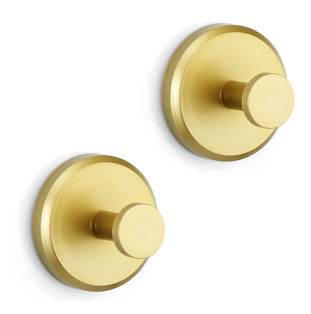 Unisex bathroom wall hooks, a set of 4 for modern home organization and accessory storage