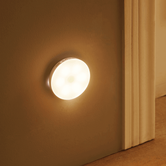 Wireless MoveLight smart motion sensor LED light for easy stick-on installation in closets, stairs & homes.