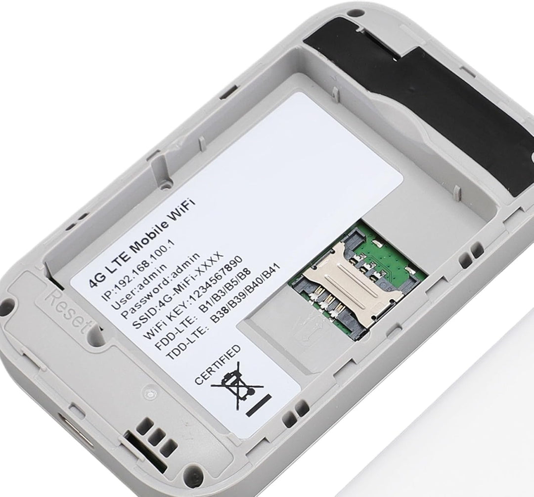 Netvora portable internet device: 4G LTE USB WiFi Hotspot with long battery