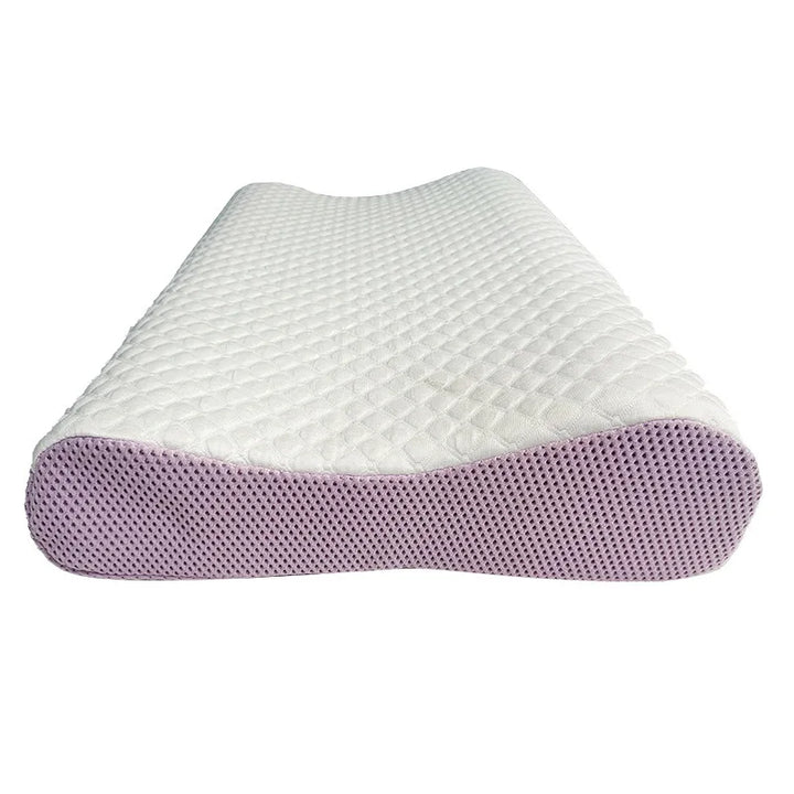 Adult breathable TPE pillow with zero-pressure support, ideal for neck comfort and anti-snore sleep