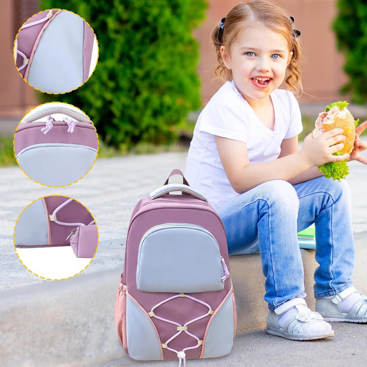 Messenger bag from Nivora student set, featuring adjustable strap and extra pockets