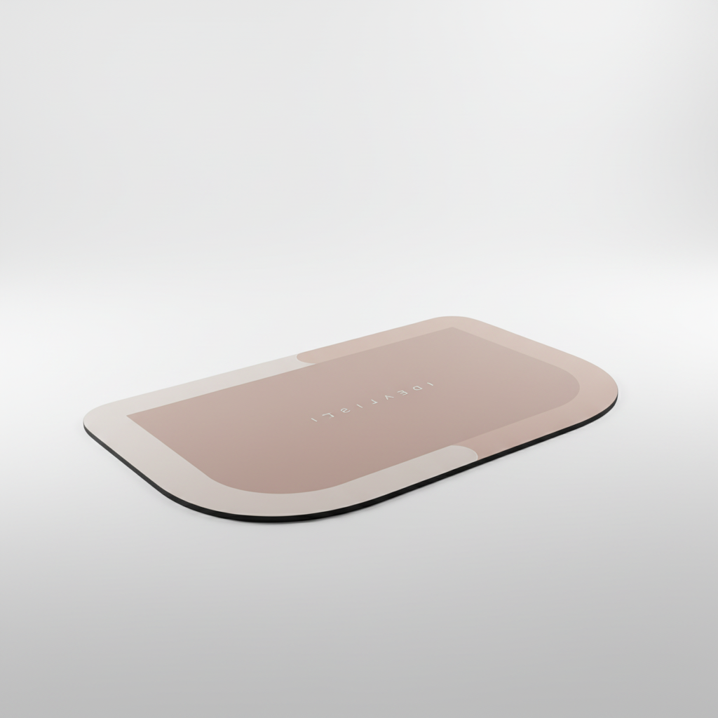 Home accent: quick-dry non-slip bath mat, comfortable for daily bathroom use