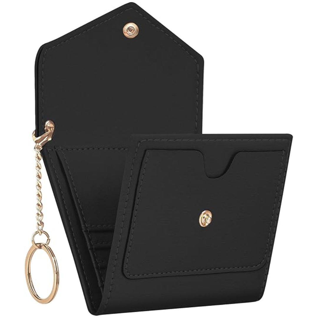 Versatile Nova compact trifold RFID-blocking wallet for women, ideal for cards