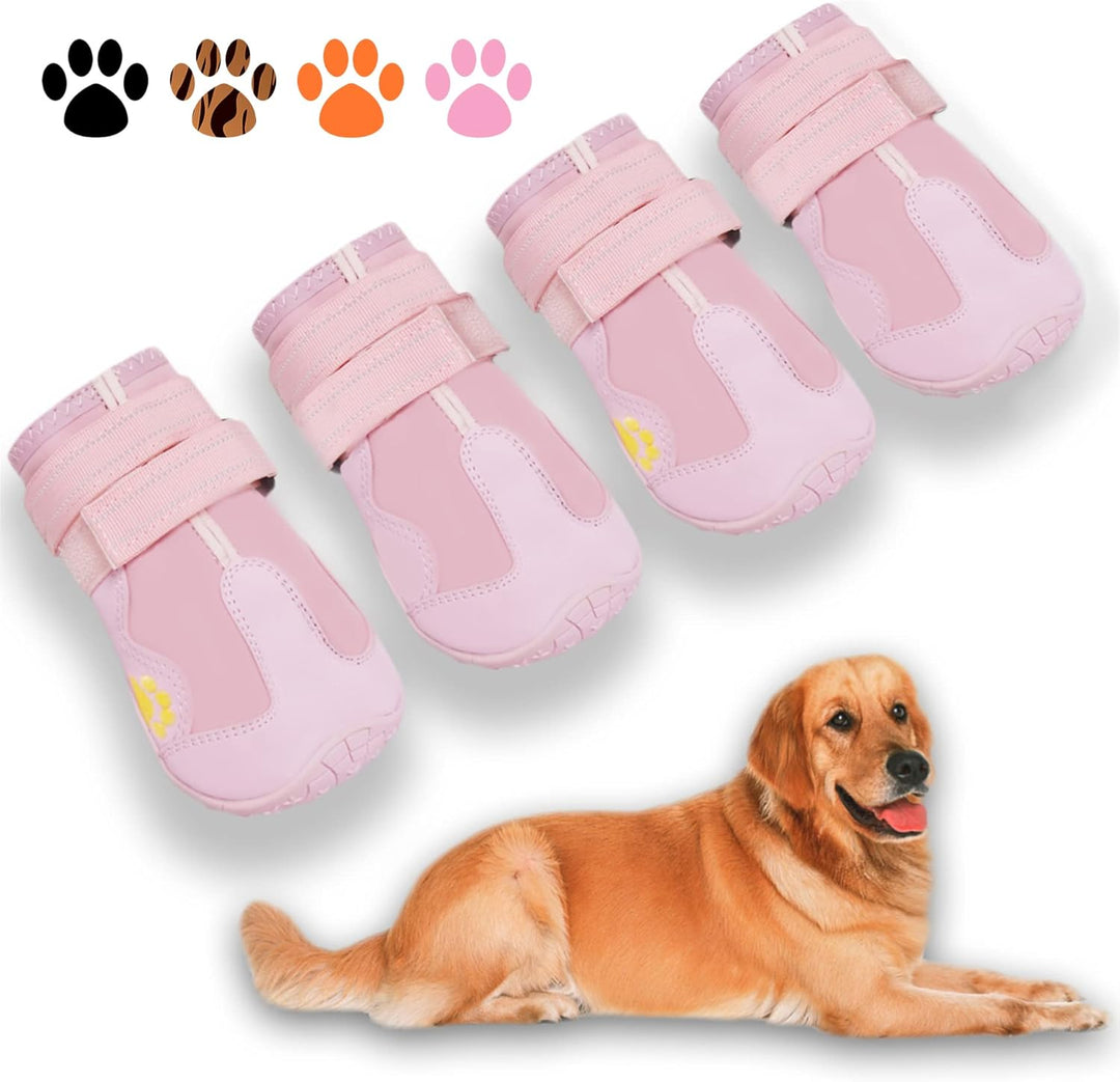 Muddy paw protector dog boots easily cleaned, emphasizing practical and essential pet accessories